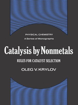 cover image of Catalysis by Nonmetals